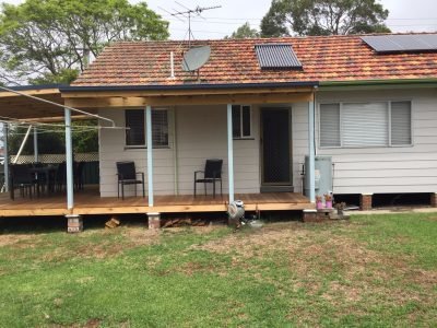 finish porch