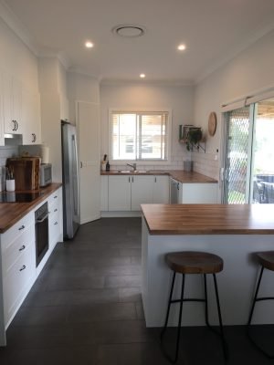 kitchen after